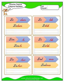 d sesi Grubu Çalışma Sayfaları